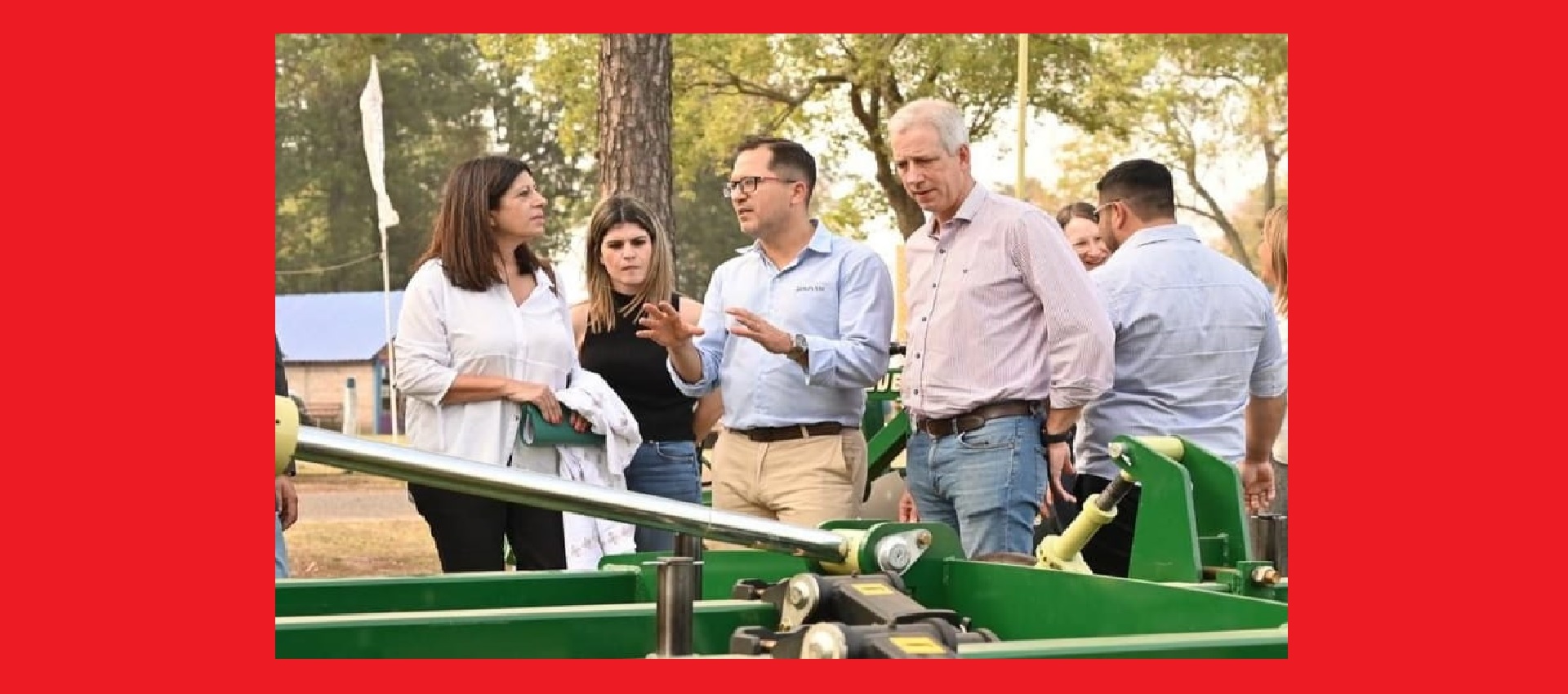 Junto a Marcón y Scarpin, Clara García visitó la rural de Reconquista: “En el gobierno de Unidos vamos a recuperar el protagonismo del norte santafesino”